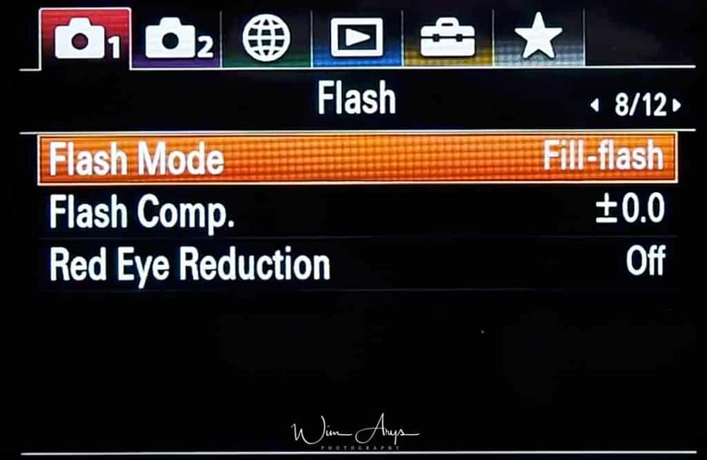 Sony RX100 Menu page 8